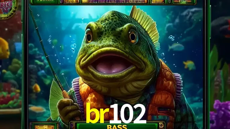 Personagem de peixe pescador do popular jogo de slot com tema de pescaria, uma das emocionantes opções de caça-níqueis para jogar e ganhar no cassino br102.